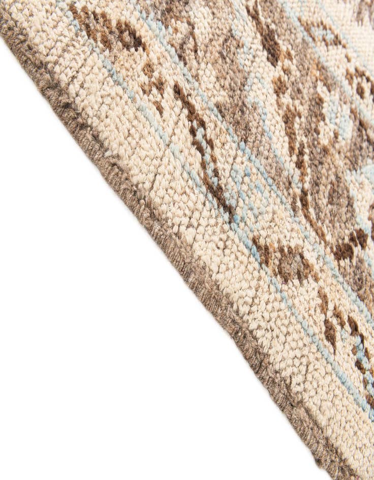 Detail image of 6' 5 x 8' 10  Hand Knotted Oushak Wool Rug