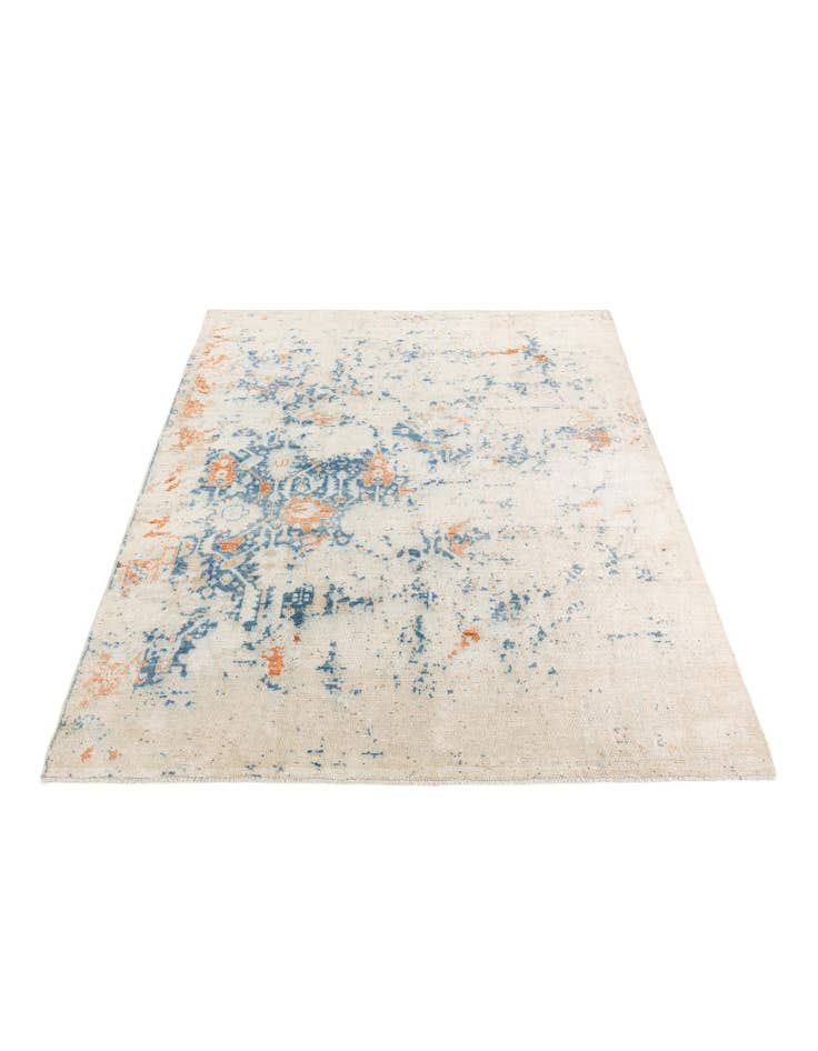 Detail image of 9' 1 x 11' 7  Hand Knotted Oushak Wool Rug