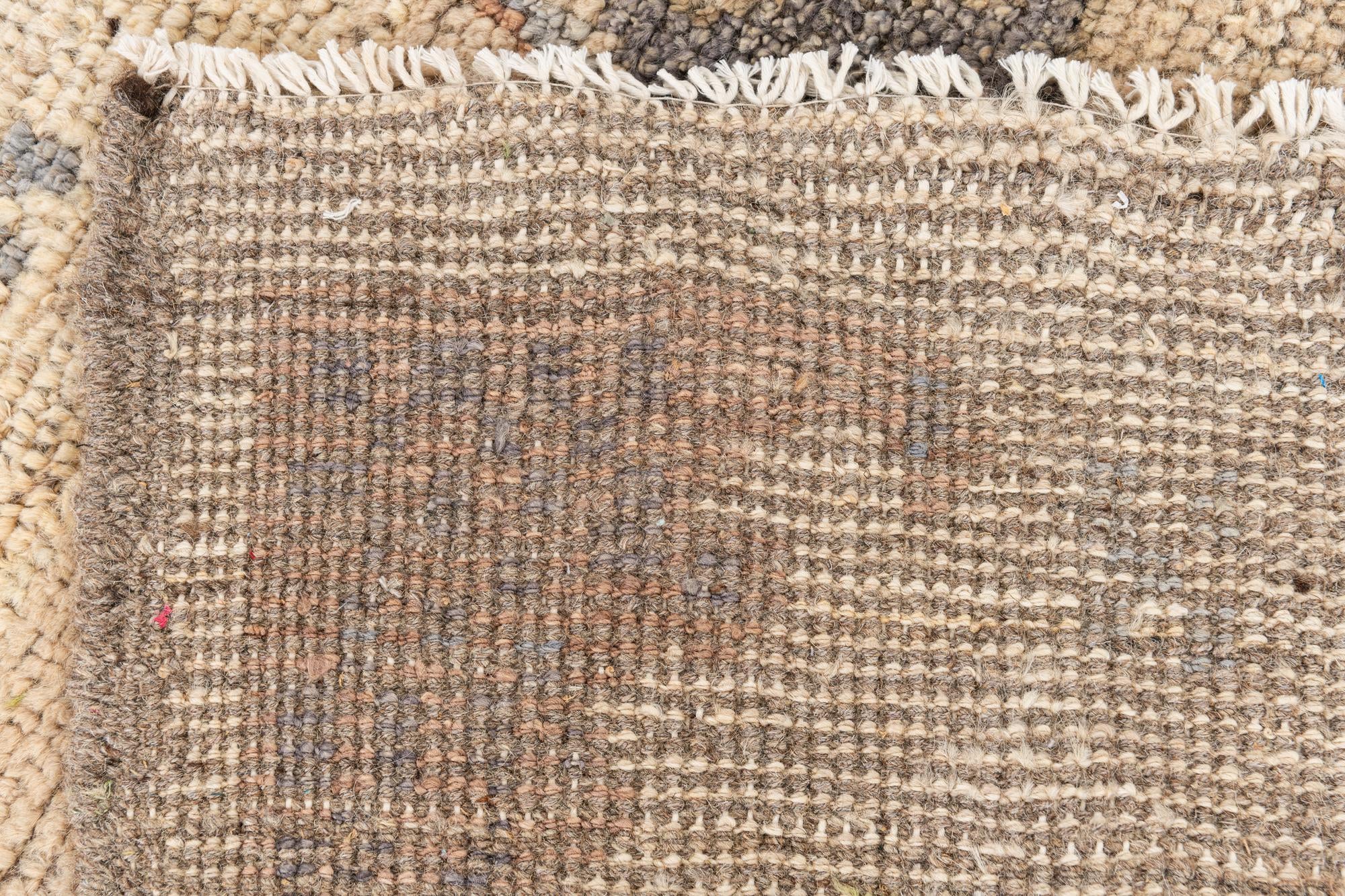 6' 2 x 9' 10 Hand Knotted Oushak Wool Rug