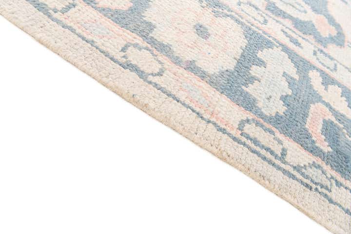 8' 1 x 9' 10 Hand Knotted Oushak Wool Rug
