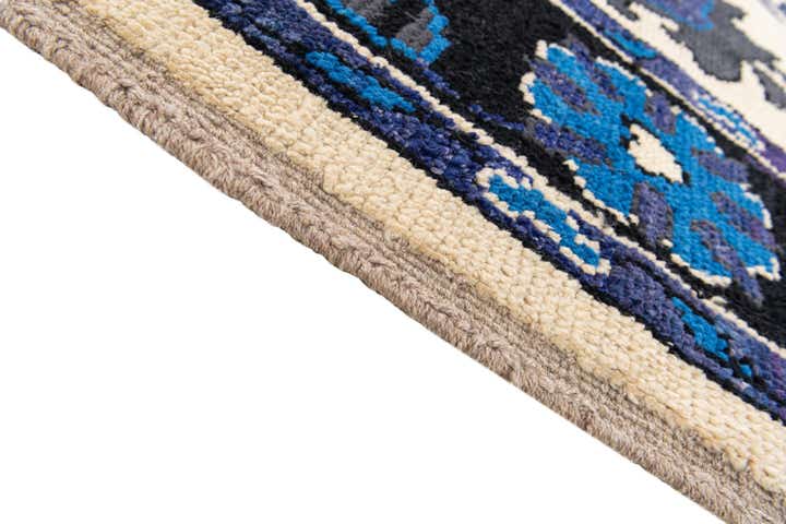 9' 3 x 12' 9 Hand Knotted Oushak Wool Rug