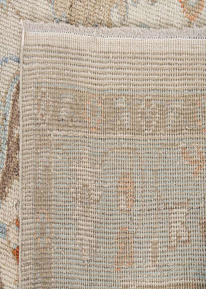 9' 2 x 12' 2 Hand Knotted Oushak Wool Rug