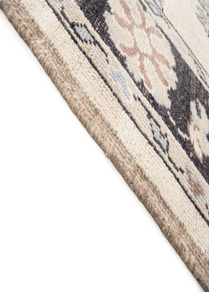 9' 7 x 11' 10 Hand Knotted Oushak Wool Rug