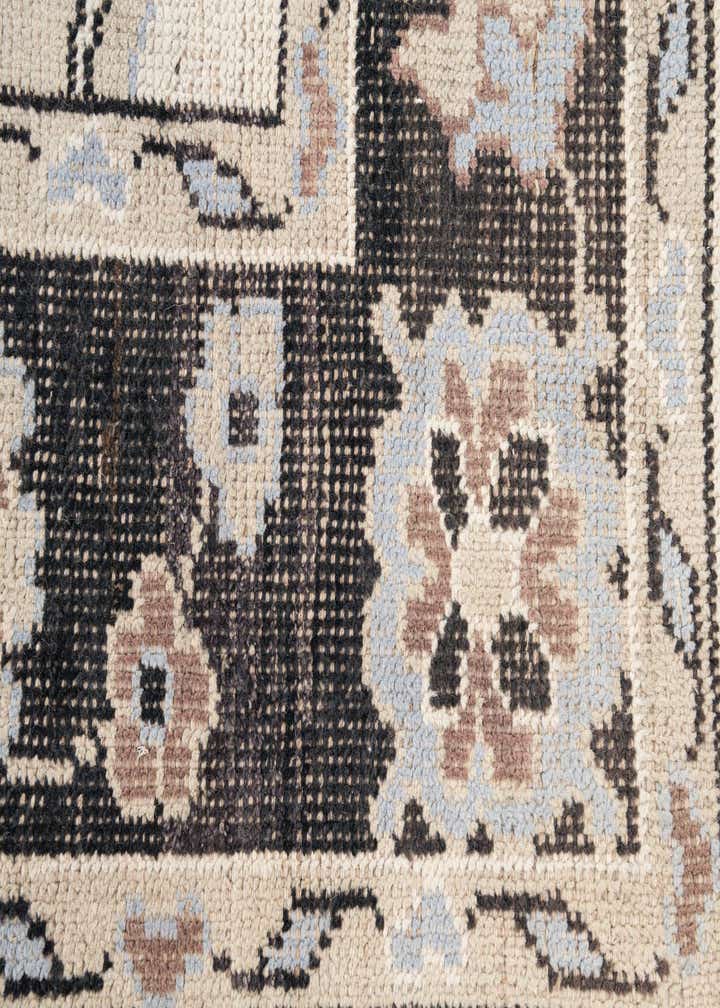 9' 7 x 11' 10 Hand Knotted Oushak Wool Rug
