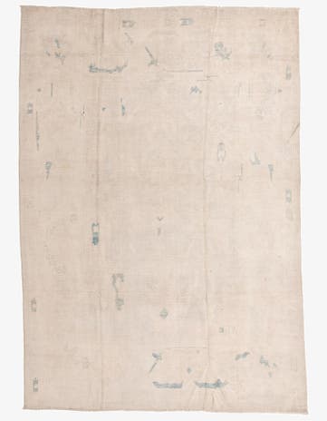 9' 10 x 13' 4 Hand Knotted Oushak Wool Rug