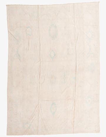 9' 6 x 13' 5 Hand Knotted Oushak Wool Rug