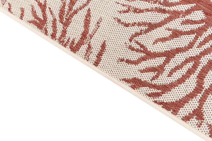 5' 3 x 7' 7 Easy-Clean Botanical Indoor / Outdoor Rug