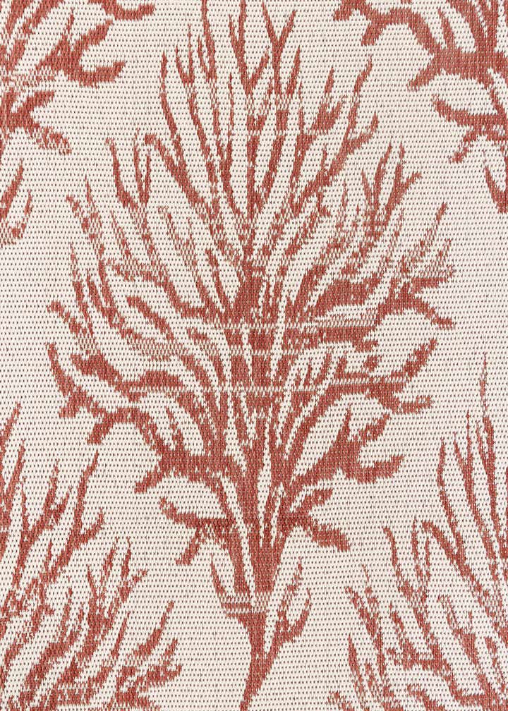 5' 3 x 7' 7 Easy-Clean Botanical Indoor / Outdoor Rug