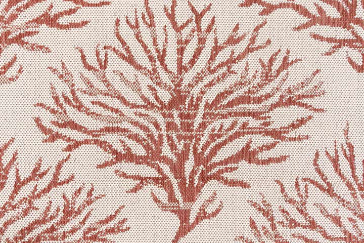 5' 3 x 7' 7 Easy-Clean Botanical Indoor / Outdoor Rug