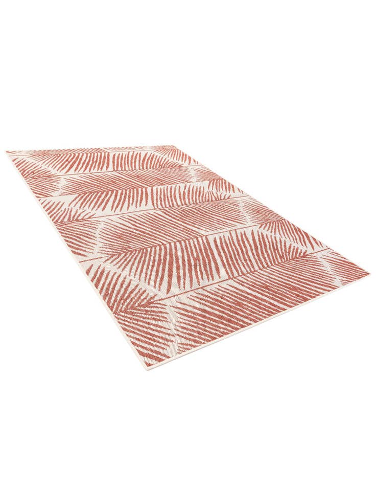 Detail image of 5' 3 x 7' 7 Easy-Clean Botanical Indoor / Outdoor Rug