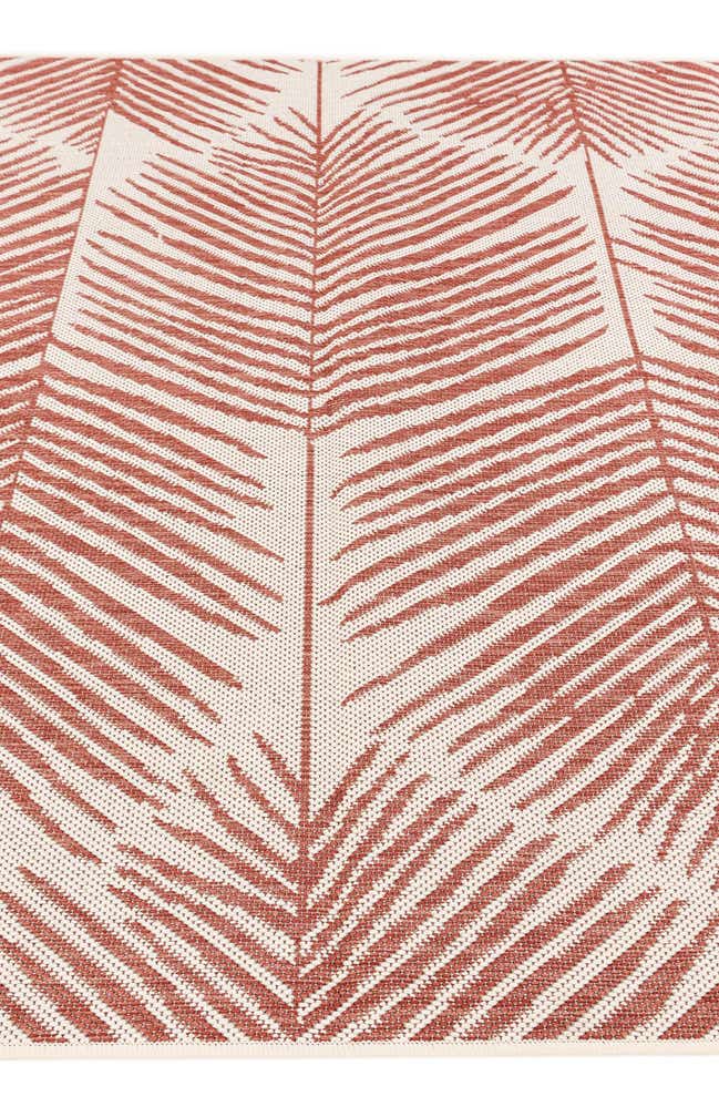 5' 3 x 7' 7 Easy-Clean Botanical Indoor / Outdoor Rug