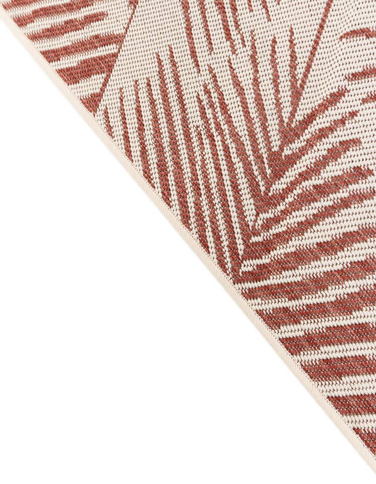 Detail image of 5' 3 x 7' 7  Washable Botanical Indoor / Outdoor Rug