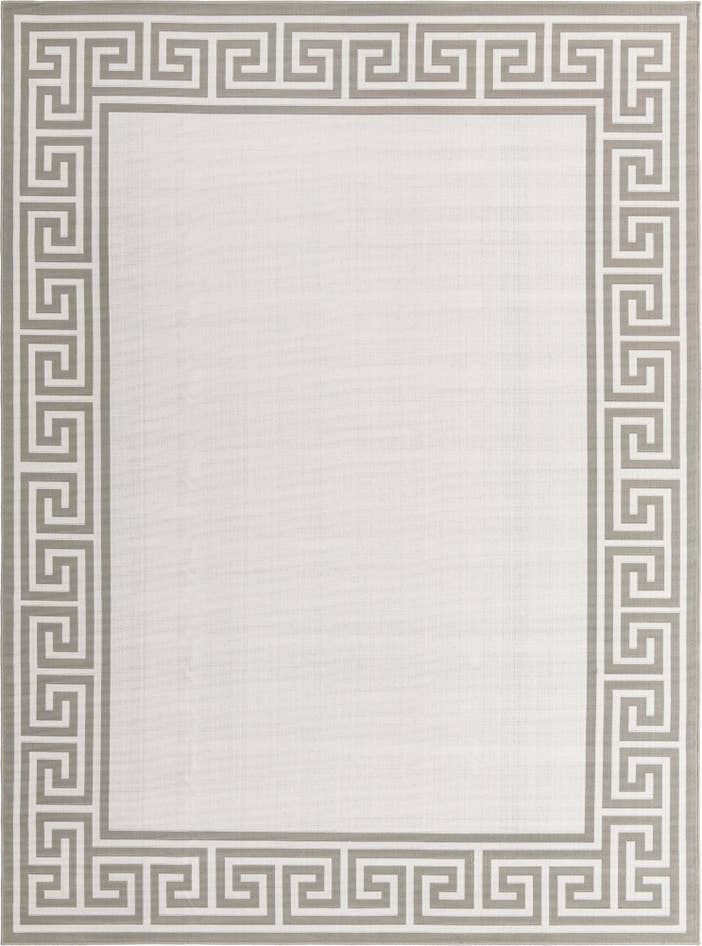 Detail image of 9' x 12' Easy-Clean Coastal Indoor / Outdoor Rug