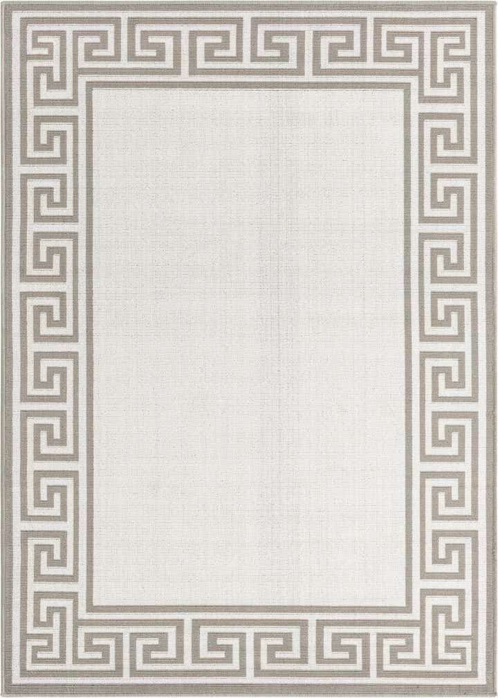 4' x 6' Easy-Clean Coastal Indoor / Outdoor Rug