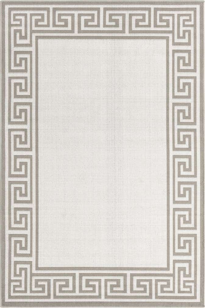 4' x 6' Easy-Clean Coastal Indoor / Outdoor Rug