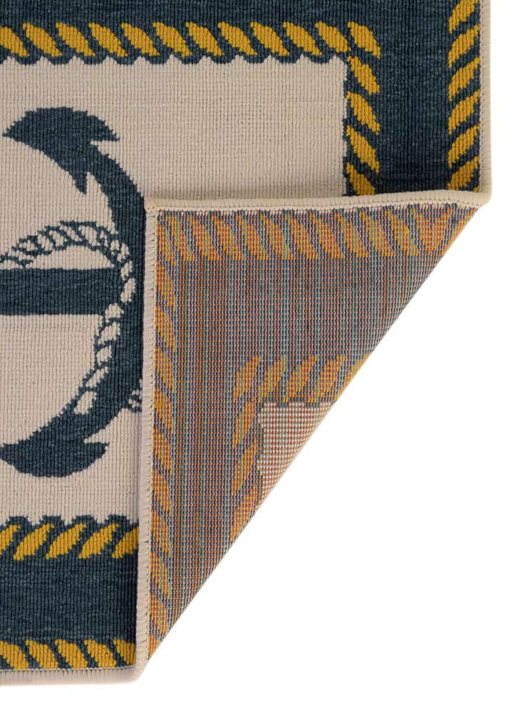 4' x 6' Easy-Clean Coastal Indoor / Outdoor Rug