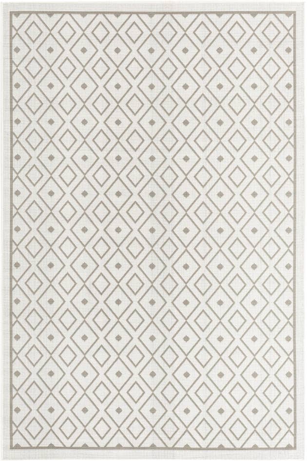 Detail image of 6' x 9' Easy-Clean Lattice Indoor / Outdoor Rug