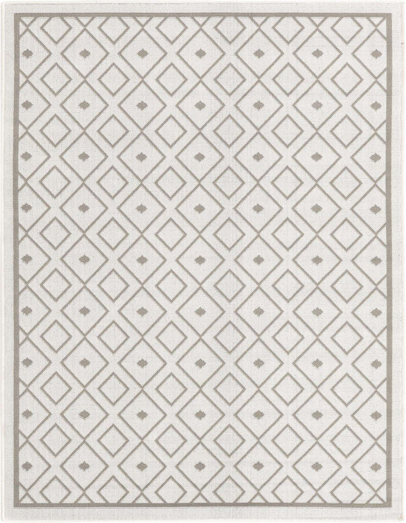 4' x 6' Easy-Clean Lattice Indoor / Outdoor Rug