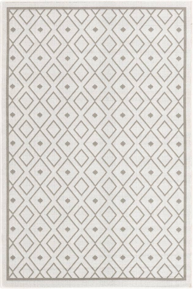 Detail image of 4' x 6' Easy-Clean Lattice Indoor / Outdoor Rug