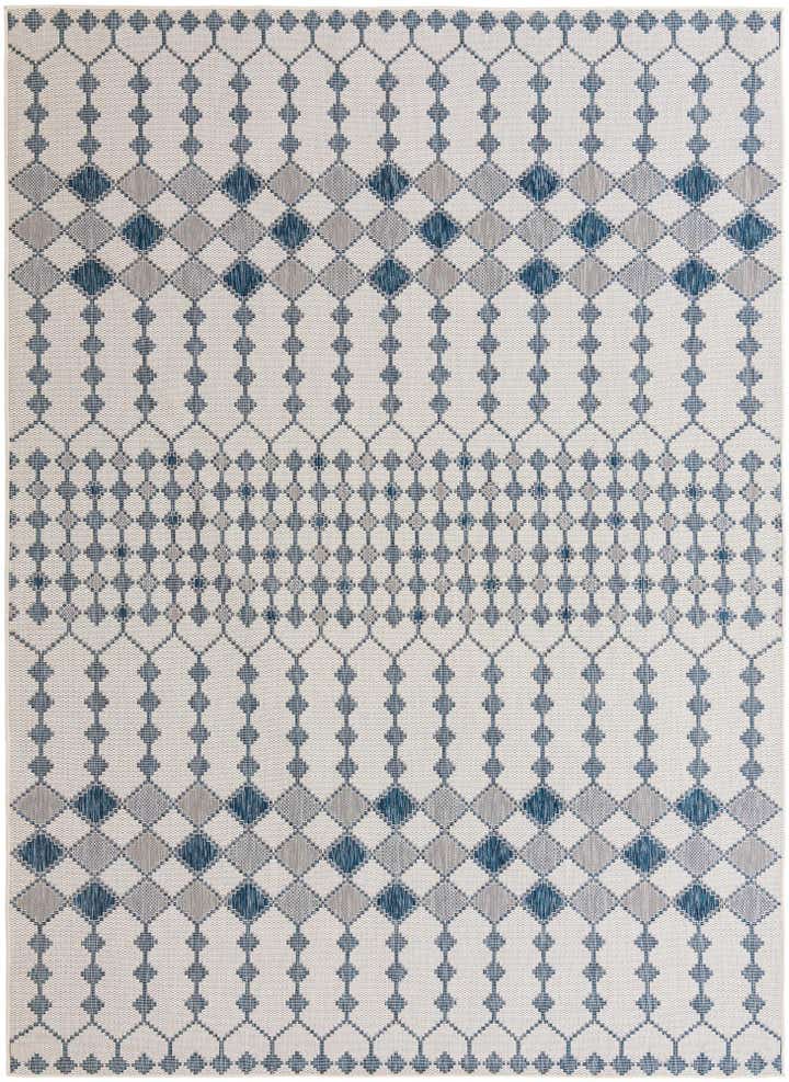 305cm x 430cm Easy-Clean Lattice Indoor / Outdoor Rug