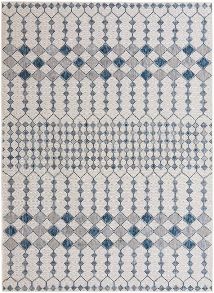 Detail image of 305cm x 430cm Easy-Clean Lattice Indoor / Outdoor Rug