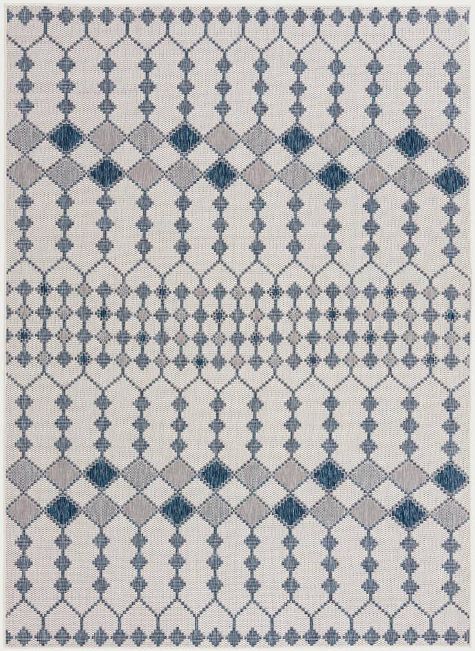 Detailansicht von 240cm x 335cm Leicht zu reinigen Lattice Innen- / Außenbereich Teppich