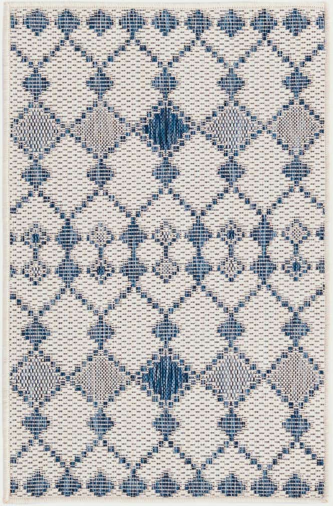 60cm x 95cm Leicht zu reinigen Lattice Innen- / Außenbereich Teppich