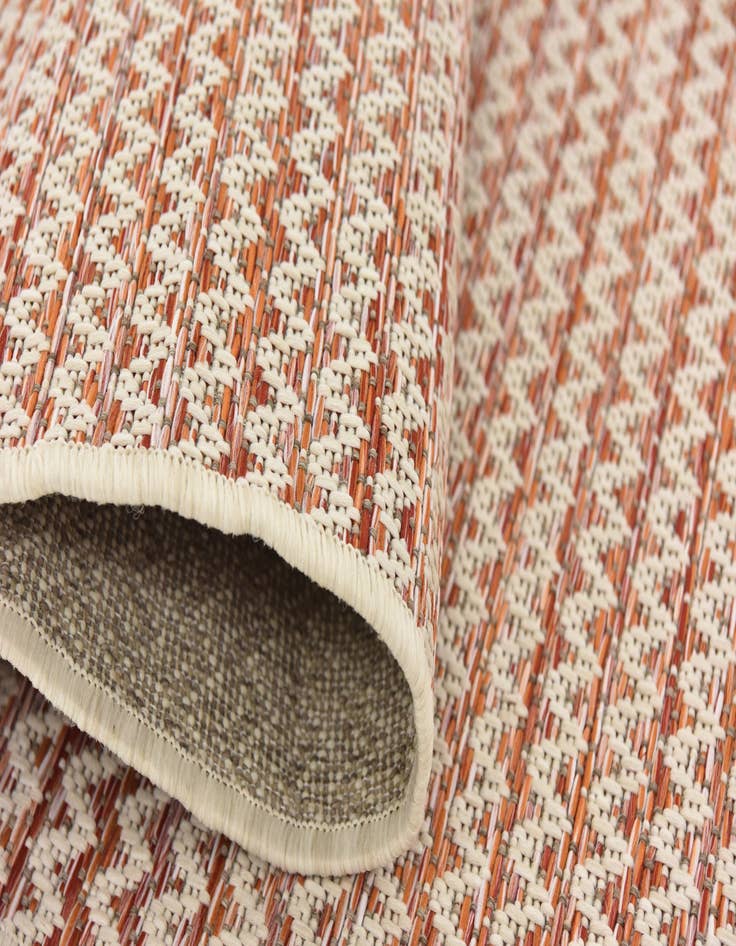 Detail image of 2' 7 x 4' 10 Easy-Clean Modern Indoor / Outdoor Rug