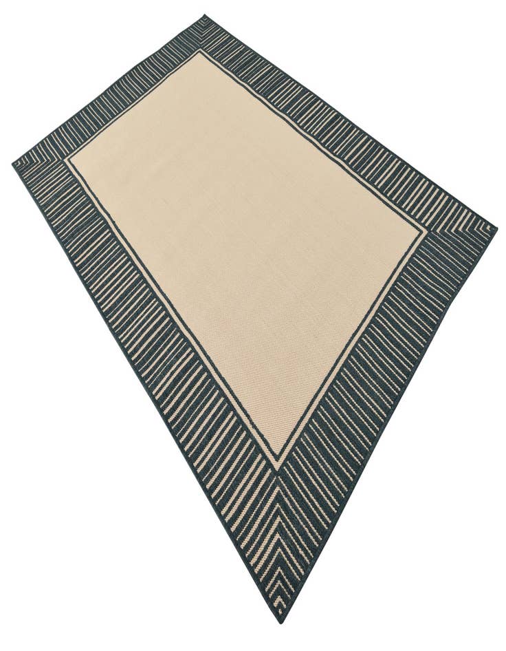 Detail image of 5' x 7' 7 Easy-Clean Modern Indoor / Outdoor Rug
