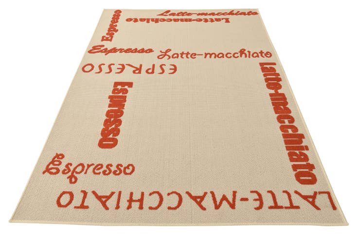 Detail image of 5' x 7' 6 Easy-Clean Modern Indoor / Outdoor Rug