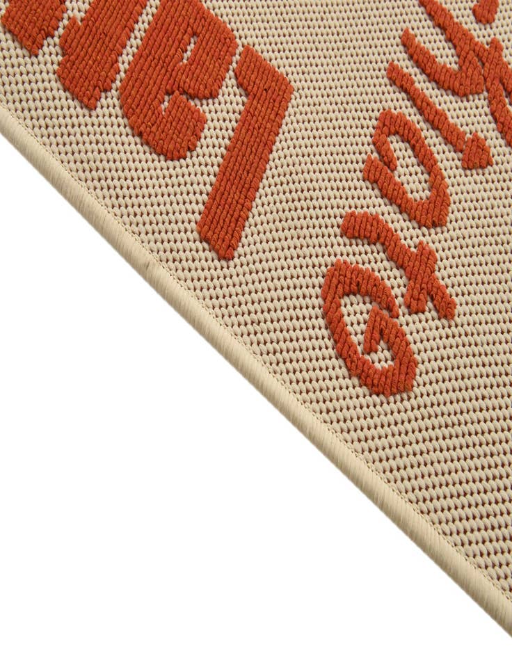 Detail image of 5' x 7' 6 Easy-Clean Modern Indoor / Outdoor Rug
