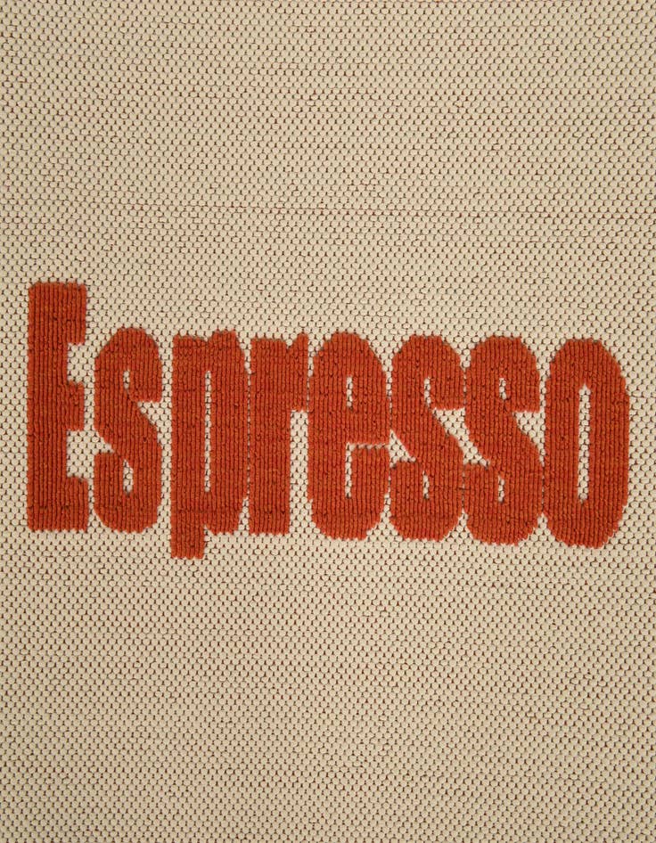 Detail image of 5' x 7' 6 Easy-Clean Modern Indoor / Outdoor Rug