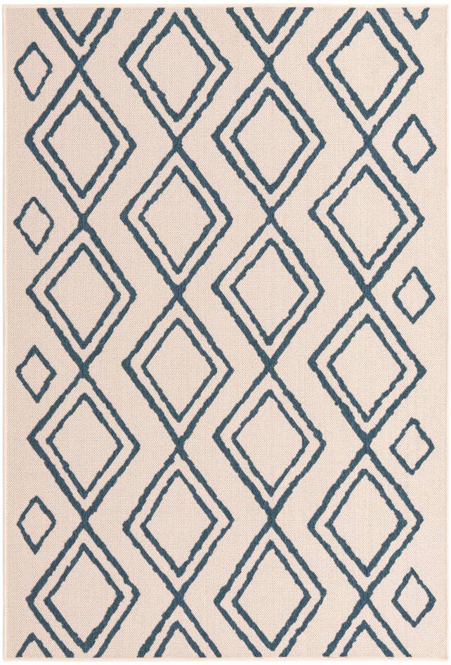 Detail image of 5' x 7' 7 Easy-Clean Modern Indoor / Outdoor Rug