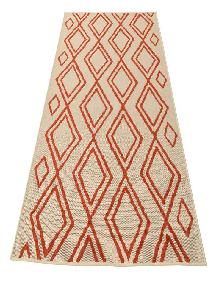 Detail image of 5' x 7' 7  Washable Modern Indoor / Outdoor Rug