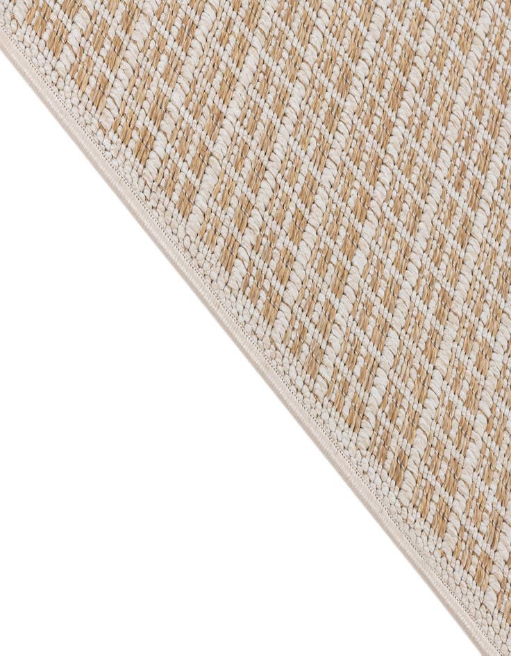 Detail image of 4' 9 x 7' 5 Easy-Clean Modern Indoor / Outdoor Rug