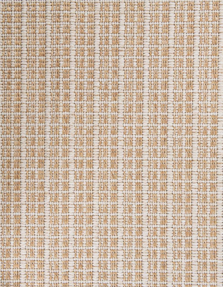 Detail image of 4' 9 x 7' 5 Easy-Clean Modern Indoor / Outdoor Rug