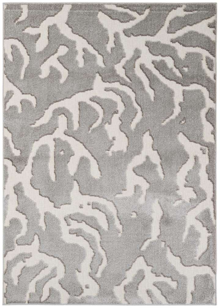 5' 3 x 7' 9 Easy-Clean Modern Indoor / Outdoor Rug