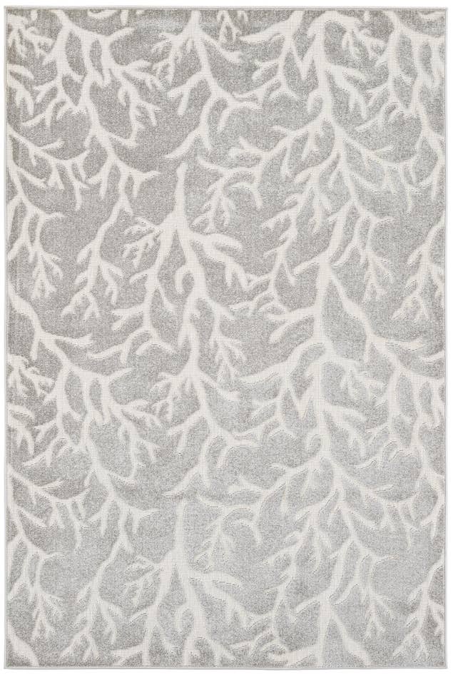 Detail image of 5' 3 x 7' 8 Easy-Clean Modern Indoor / Outdoor Rug