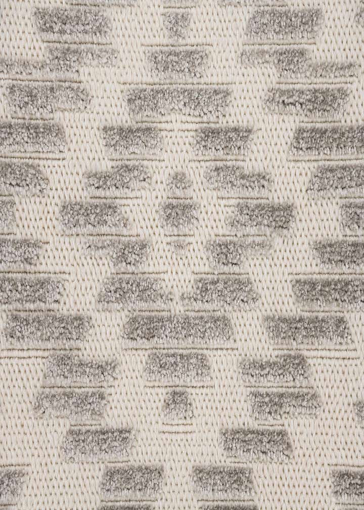 5' 3 x 7' 8 Easy-Clean Modern Indoor / Outdoor Rug