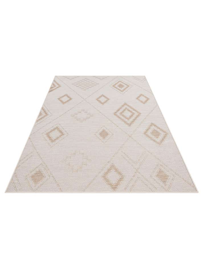 5' x 7' 5 Easy-Clean Modern Indoor / Outdoor Rug