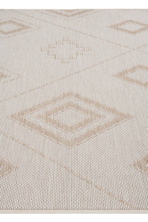 Detail image of 5' x 7' 5 Easy-Clean Modern Indoor / Outdoor Rug