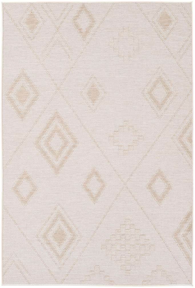 5' x 7' 5 Easy-Clean Modern Indoor / Outdoor Rug