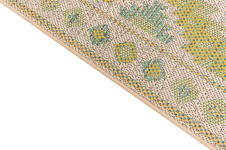 5' x 7' 3 Easy-Clean Modern Indoor / Outdoor Rug