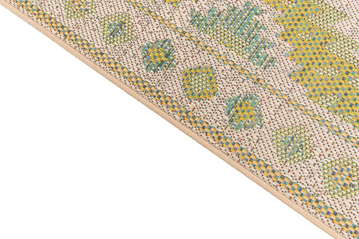 Detail image of 5' x 7' 3 Easy-Clean Modern Indoor / Outdoor Rug