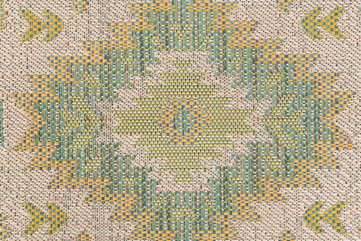 5' x 7' 3 Easy-Clean Modern Indoor / Outdoor Rug