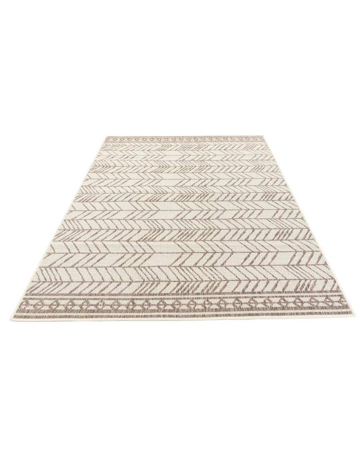Detail image of 5' 3 x 7' 7 Washable Modern Indoor / Outdoor Rug