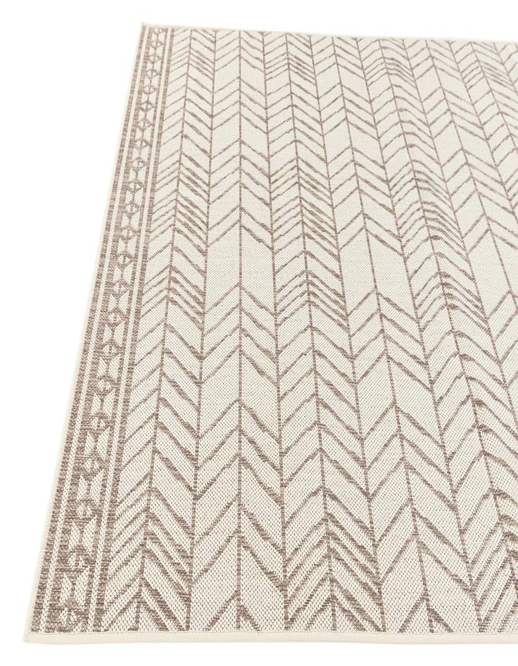 Detail image of 5' 3 x 7' 7 Washable Modern Indoor / Outdoor Rug