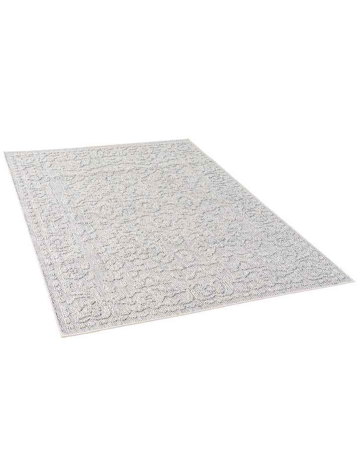 5' 2 x 7' 9 Easy-Clean Modern Indoor / Outdoor Rug