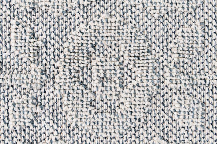Detail image of 5' 2 x 7' 9 Easy-Clean Modern Indoor / Outdoor Rug