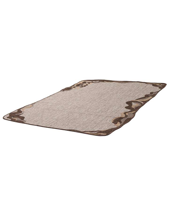 5' x 7' 4 Easy-Clean Modern Indoor / Outdoor Rug